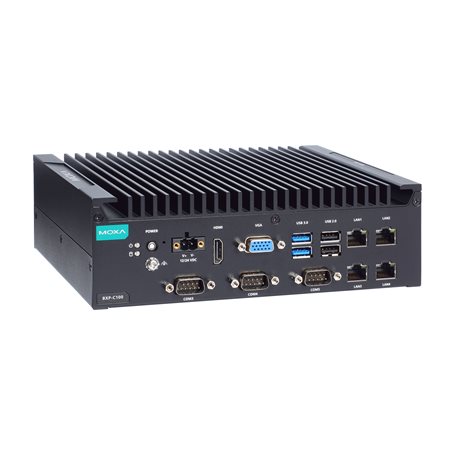 MOXA BXP-A100-E4-2L3C-T Industrial Computer