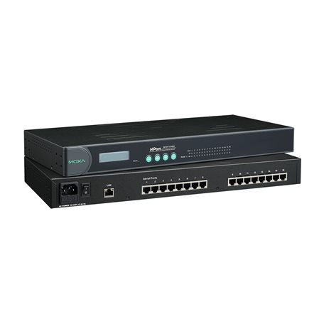 MOXA NPort 5610-16 Serial to Ethernet Rackmount Serial Device Server