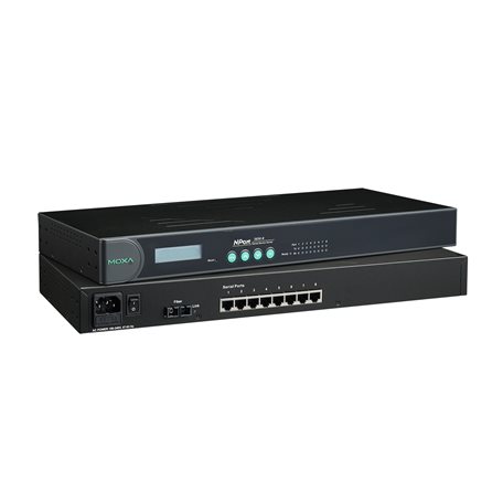 MOXA NPort 5650-8-M-SC Serial to Ethernet Rackmount Serial Device Server