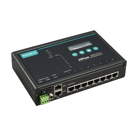 MOXA NPort 5650-8-DT-J w/o adaptor Serial to Ethernet Device Server