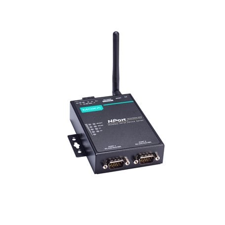 MOXA NPort W2250A-W4-T-US Serial to Wireless Device Server