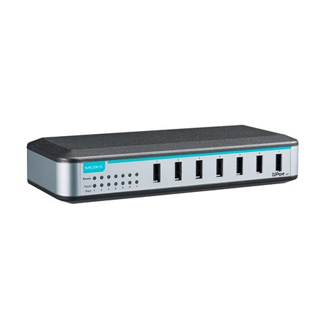 MOXA UPort 207 7-Port Industrial USB Hub