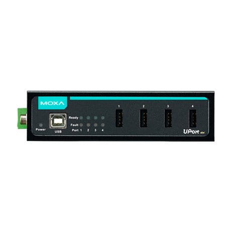 MOXA UPort 404-T w/o Adapter Industrial USB Hub