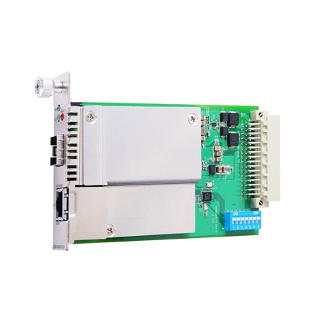 MOXA CSM-G200-1221 slide-in Ethernet-to-Fiber Media Converters