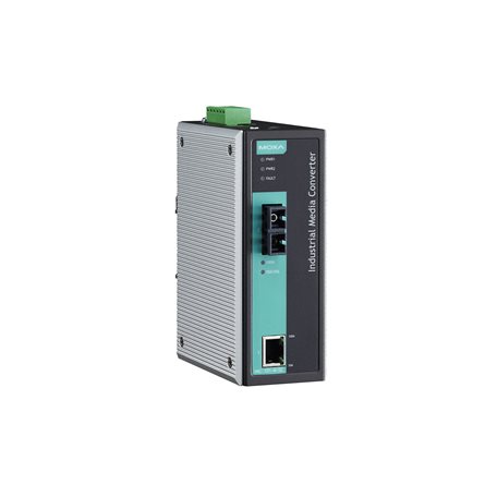 MOXA IMC-101-S-SC-80-T Ethernet to Fiber Converter