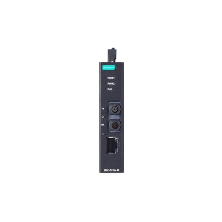 MOXA IMC-P21A-G2-M-ST Ethernet to Fiber Converter