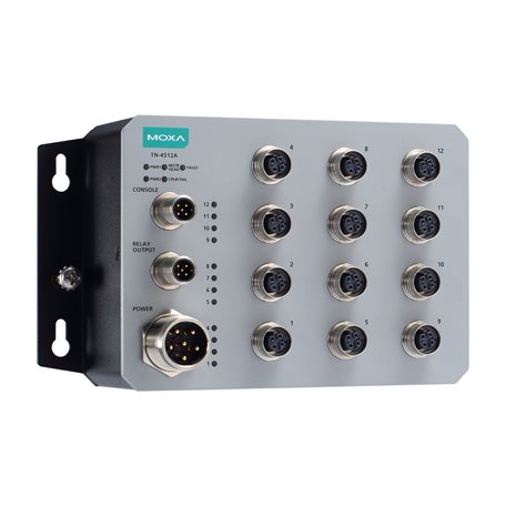 MOXA TN-4512A-WV-CT-T Managed Ethernet Switch