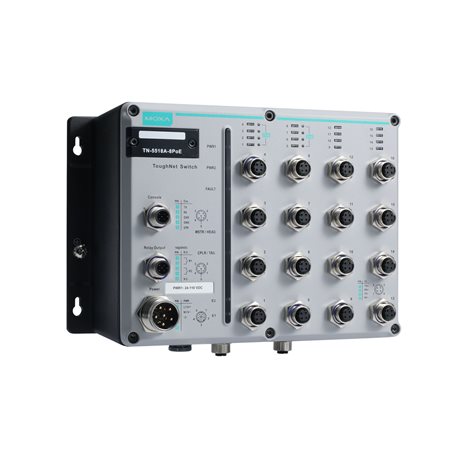 MOXA TN-5518A-8PoE-2GTXBP-WV-CT-T Managed Ethernet Switch