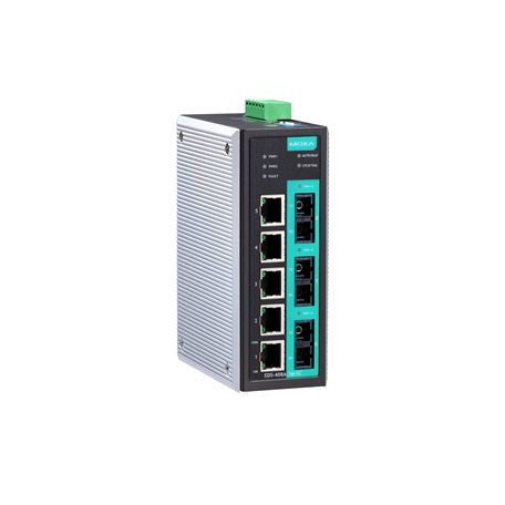 MOXA EDS-408A-1M2S-SC Managed Ethernet Switches