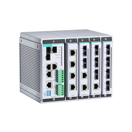 MOXA EDS-619 Compact Modular Managed Ethernet Switches