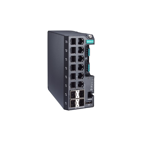MOXA EDS-G4012-4GC-LV-T Managed Ethernet Switch