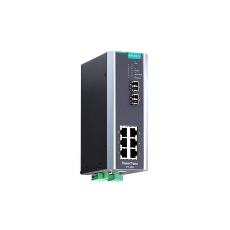 MOXA PT-508-SS-SC-HV Managed Ethernet Switch