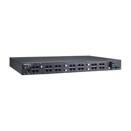 MOXA RKS-G4028-L3-4GT-2HV-T Rackmount Ethernet Switch