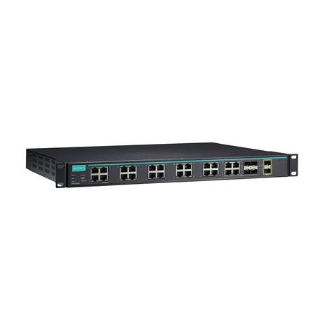MOXA ICS-G7526A-4GTXSFP-2XG-HV-HV Rackmount Ethernet Switch