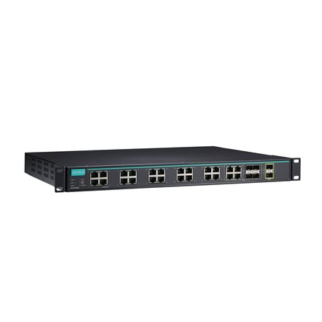 MOXA ICS-G7826A-4GTXSFP-2XG-HV-HV Rackmount Ethernet Switch