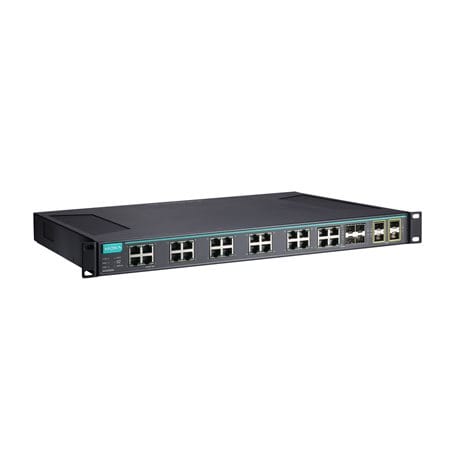 MOXA ICS-G7828A-4XG-HV-HV-T Rackmount Ethernet Switch