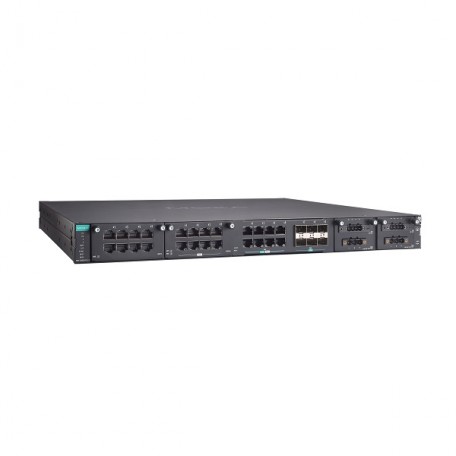MOXA RKS-G4030-PL-L3-PoE-8QGT-6XGS-T Rackmount Ethernet Switch