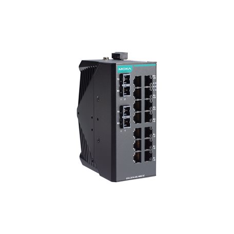 MOXA EDS-2016-ML-MM-SC-T Unmanaged Ethernet Switch