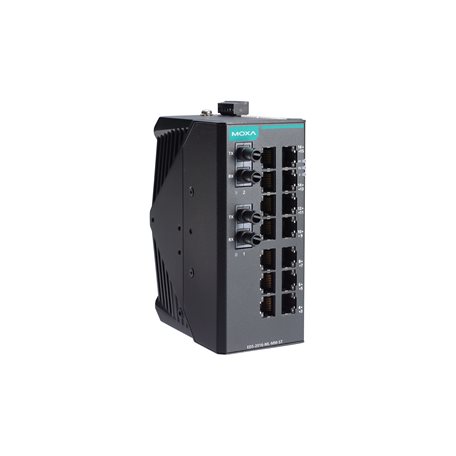 MOXA EDS-2016-ML-MM-ST-T Unmanaged Ethernet Switch