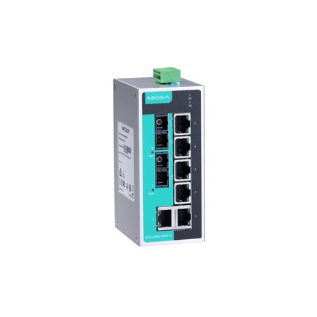 MOXA EDS-208A-MM-SC-T Unmanaged Ethernet Switches