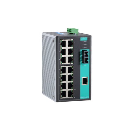 MOXA EDS-316-M-SC Unmanaged Ethernet Switches