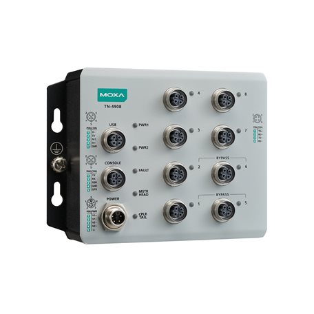 MOXA TN-4908-ETBN-4TXBP-WV-CT-T Industrial Secure Router