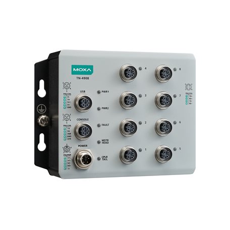 MOXA TN-4908-WV-CT-T Industrial Secure Router