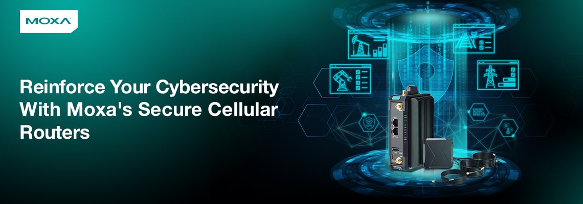 Enhance Cybersecurity with the OnCell G4302-LTE4 Series