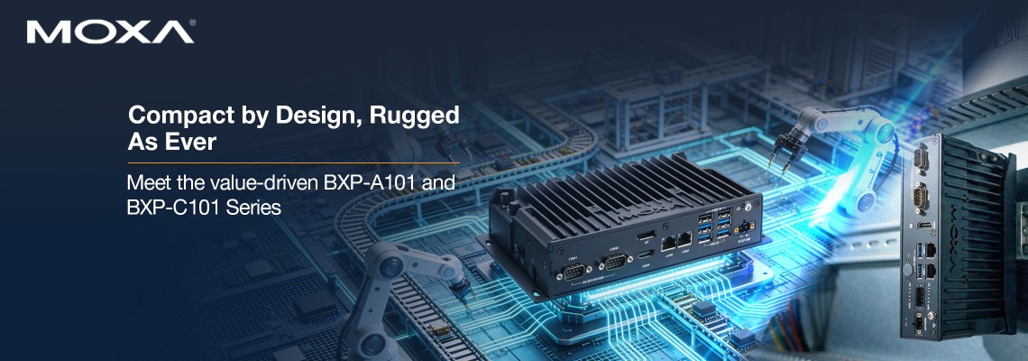 Moxa BXP-A101 vs BXP-C101 Compact Fanless Industrial Computers Compared