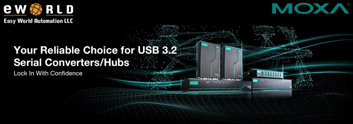 Moxa's Trusted Solution for USB Converters/Hubs Moxa's Trusted Solution for USB Converters/Hubs