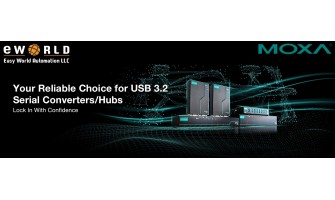 Moxa's Trusted Solution for USB Converters/Hubs